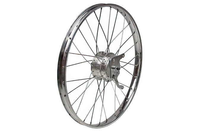 Framhjul med trumbroms Solex 19"