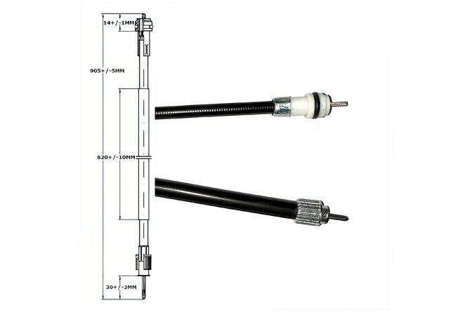 Fartmätarkabel Yamaha BWs / MBK Booster