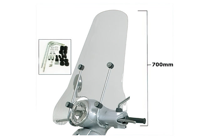 Vindruta Piaggio Vespa LX 50-125 H700