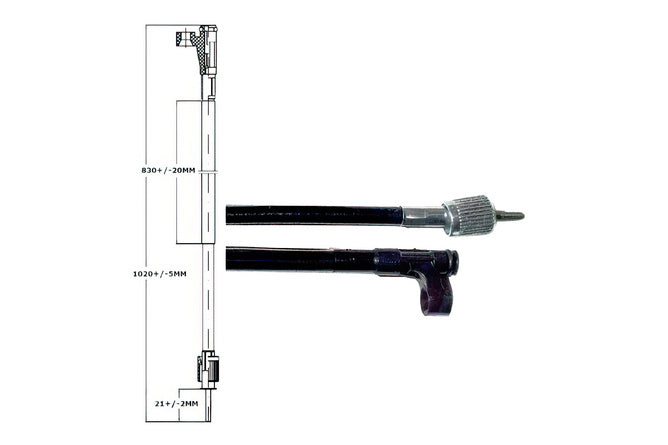 Växelmotor Kabel Sym Fiddle 2 / 3 50 / 125