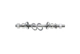 Rear Wheel Axle with bearing Puch Maxi 12mm