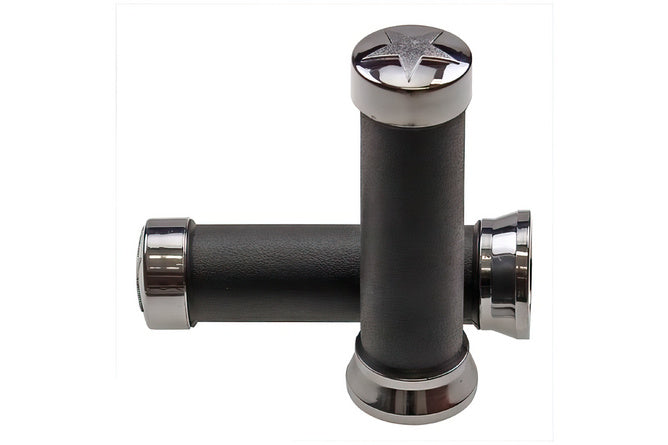 Grips Chopper PVC Krom D= 22mm / 25mm L= 137mm