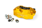 Brake Caliper 4-piston MotoForce Racing gold