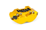 Brake Caliper 4-piston MotoForce Racing gold