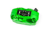 Brake Caliper 4-piston MotoForce Racing green