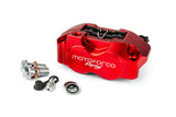 Brake Caliper 4-piston MotoForce Racing red
