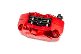 Brake Caliper 4-piston MotoForce Racing red
