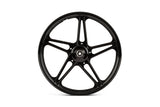 Rims front / rear 17u0022 type Bernardi black Peugeot 103 Vogue