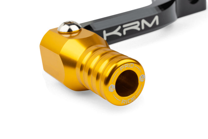 Växelskjutare KRM svart/guld Derbi