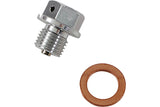 Oil Drain Screw magnetic Moose Racing RM / RM-Z silver