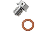 Oil Drain Screw magnetic Moose Racing Husqvarna TC / FC / TE / FE silver