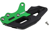 Swingarm Slider complete Moose Racing KXF 450 Aluminium / Polyurethane green