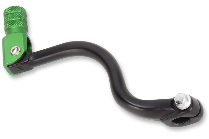 Växelpedal / Spak aluminium smidd Moose Racing KX / KXF 250 grön