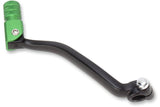 Gear Shift Pedal / Lever aluminium forged Moose Racing KXF 250 green 2009-2020