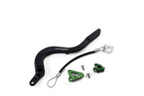Brake Pedal aluminium Moose Racing KXF 250 green
