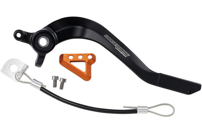 Bromspedal aluminium Moose Racing SX 85 orange