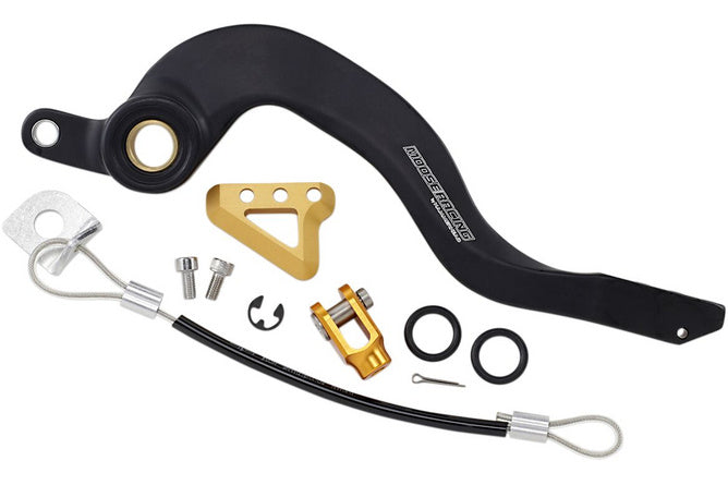 Bromspedal aluminium Moose Racing RM-Z 250 / 450 orange