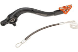 Brake Pedal aluminium Moose Racing KTM SX / SX-F orange
