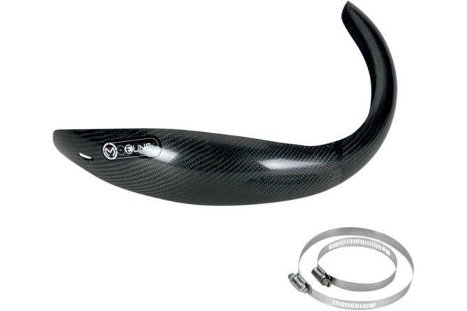 Avgasrörsskydd kolfiber 2-takt Moose Racing FMF SX / EXC 125