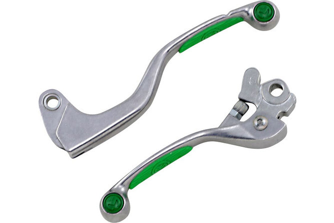 Lever Set Moose Racing KX 125 / 250 Tävling grön
