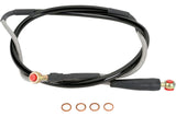 Brake Hose front braided steel Moose Racing KX 125 / 250