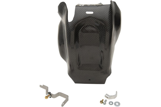 Skidplatta kolfiber TC / TE 250 - 300 Moose Racing