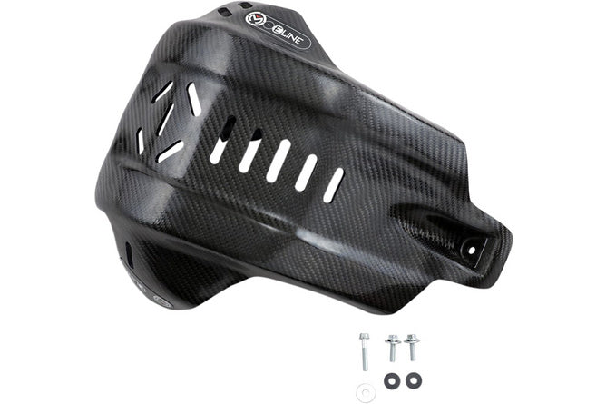 Skid Plate kolfiber CRF 250 Moose Racing
