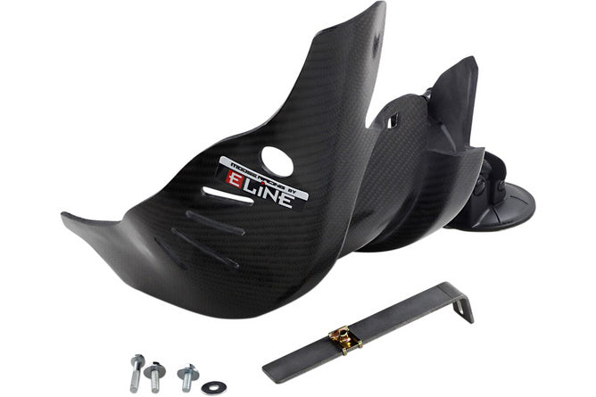 Skid Plate carbon YZF 250 Moose Racing