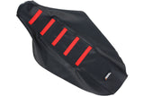 Seat Cover ribbed Moose Racing CR 125 / 250 black / red