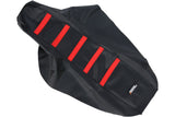 Seat Cover ribbed Moose Racing CR 80 / 85 black / red
