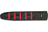 Seat Cover ribbed Moose Racing CRF 250 black / red