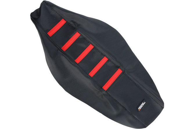 Sittöverdrag ribbad Moose Racing CRF 250 / 450 svart / röd 2009-2012