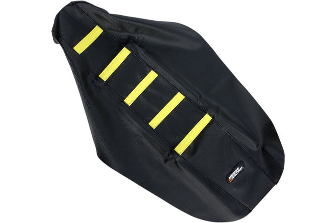 Sitskydd ribbat Moose Racing RM-Z 450 svart / gult 2005-2007