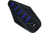 Seat Cover ribbed Moose Racing YZ 85 black / blue