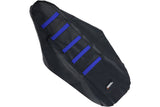 Seat Cover ribbed Moose Racing YZF 250 / 450 black / blue 2003-2005