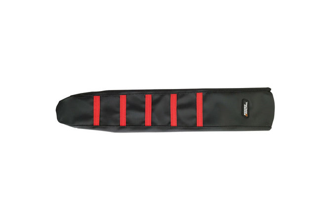 Sätekscover ribbad Moose Racing Beta RR 250 - 480 svart / röd