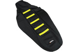 Seat cover Moose Racing ribbed Suzuki RM-Z 450 yellow