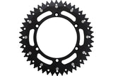 Rear Sprocket aluminium / steel 520 Moose Racing KX / KXF 48 teeth black