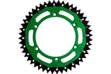 Rear Sprocket aluminium / steel 520 Moose Racing KX / KXF 48 teeth green