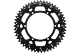 Rear Sprocket aluminium / steel 520 Moose Racing KX / KXF 51 teeth black
