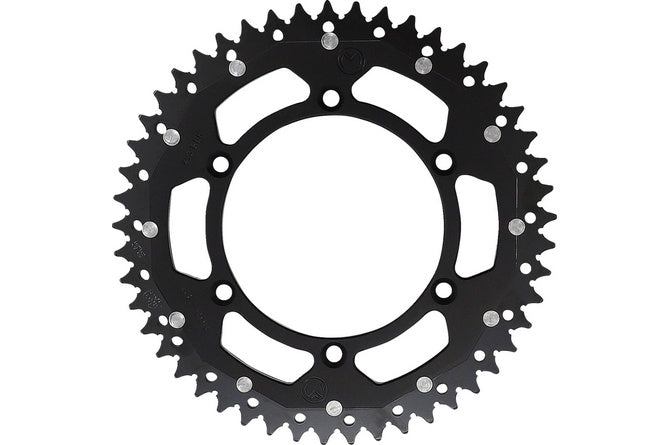 Bakdrev aluminium / stål 520 Moose Racing RM / RM-Z 49 tänder svart