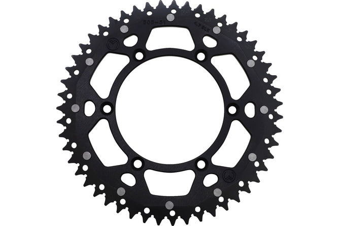 Bakdrev aluminium / stål 520 Moose Racing RM / RM-Z 51 tänder svart