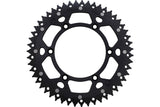 Rear Sprocket aluminium / steel 520 Moose Racing RM / RM-Z 51 teeth black