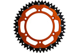 Rear Sprocket aluminium / steel 520 Moose Racing KTM / Husqvarna 48 teeth orange