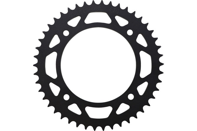 Rear Sprocket stål 428 Moose Racing TC / SX 85 46 tänder svart