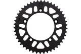 Rear Sprocket aluminium 420 Moose Racing TC / SX 65 46 teeth black
