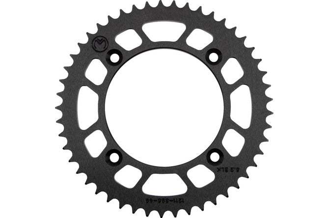 Bakdrexel aluminium 428 Moose Racing TC / SX 85 49 tänder svart