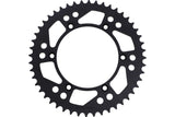 Rear Sprocket aluminium 520 Moose Racing Yamaha 125 - 450 48 teeth black