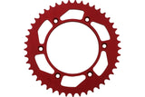 Rear Sprocket aluminium 520 Moose Racing Honda / Beta 45 teeth red