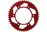 Rear Sprocket aluminium 520 Moose Racing Honda / Beta 47 teeth red